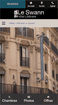 Mobile Screenshot of hotel-leswann.com